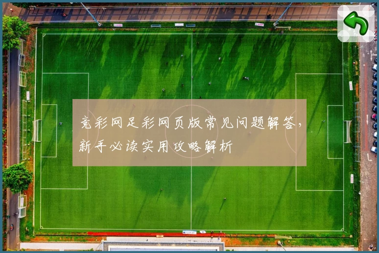 竞彩网足彩网页版常见问题解答，新手必读实用攻略解析